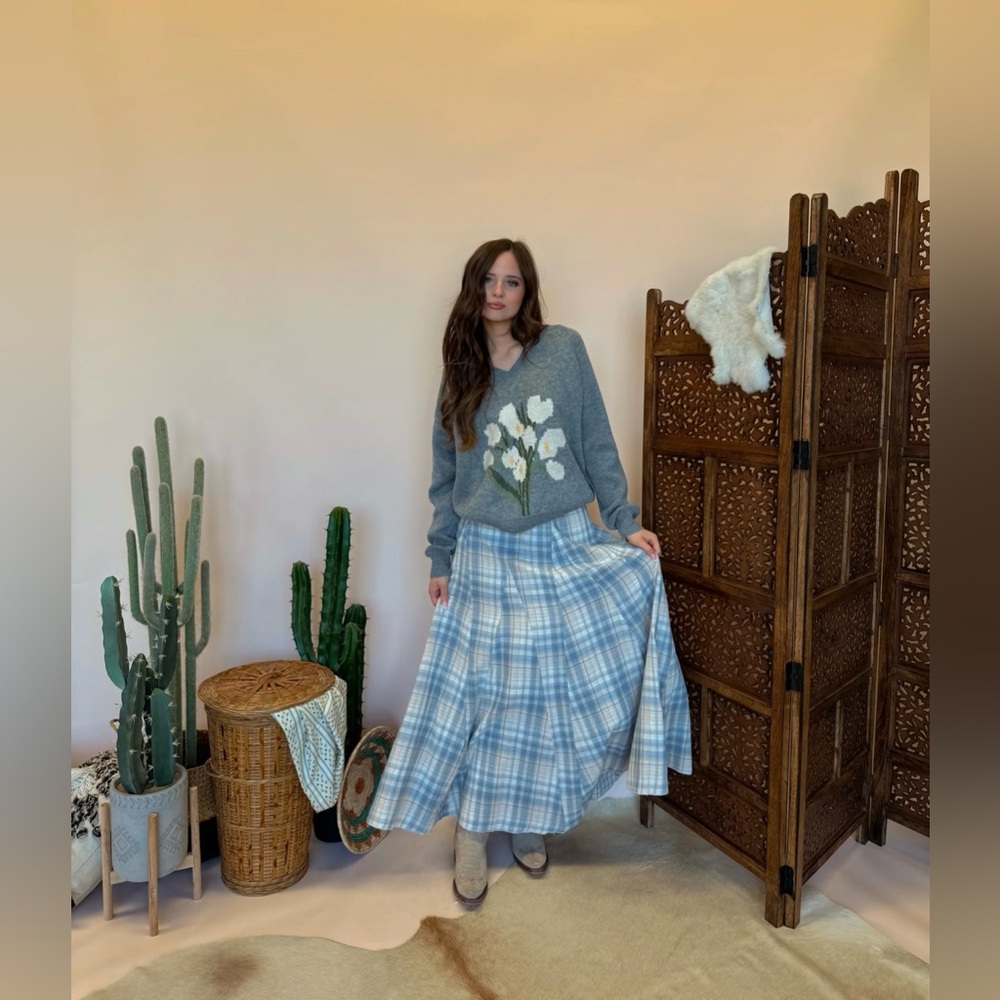 Western Gold Farmer Maxi Skirt